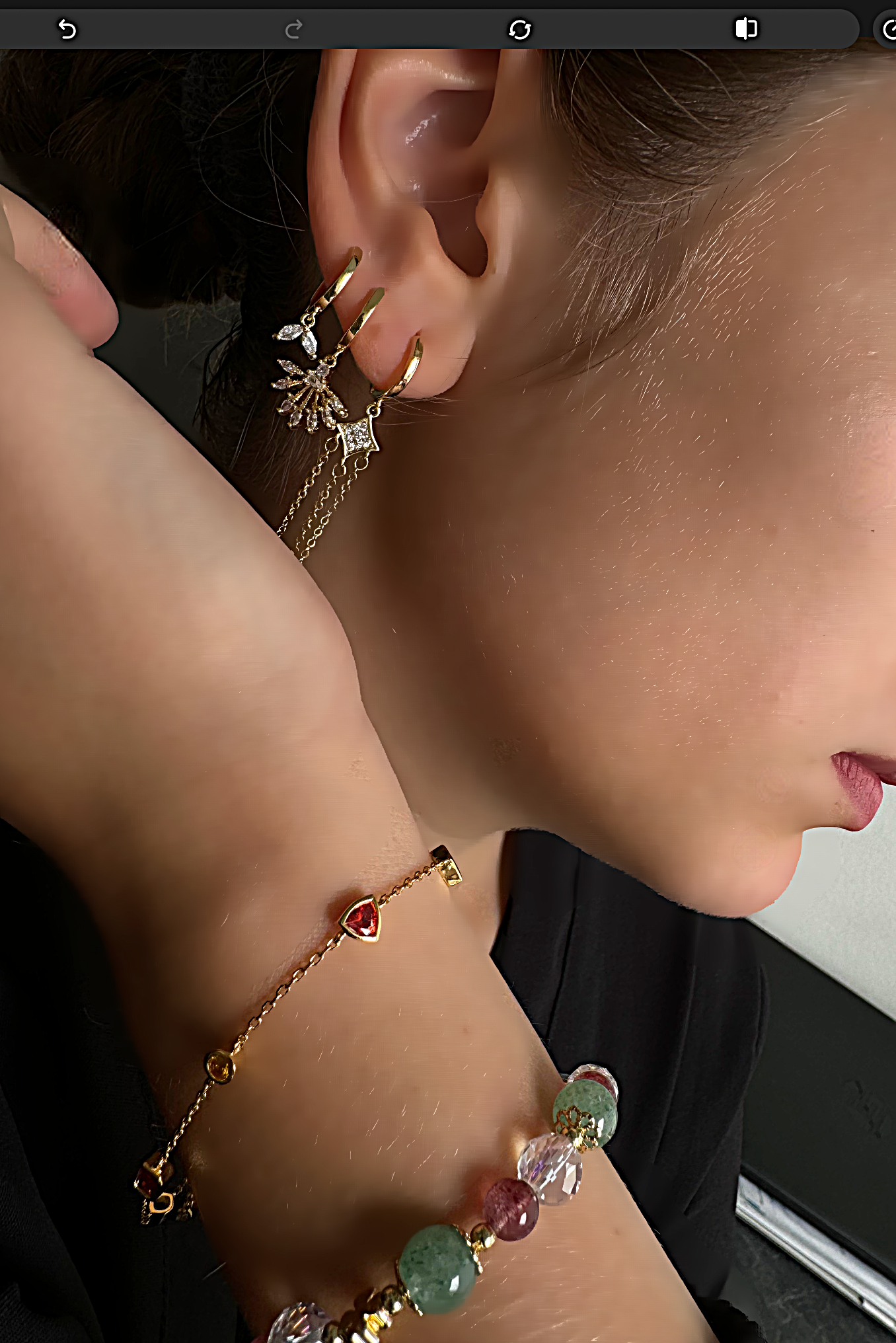 Color Glow: Das Perlen-Armband