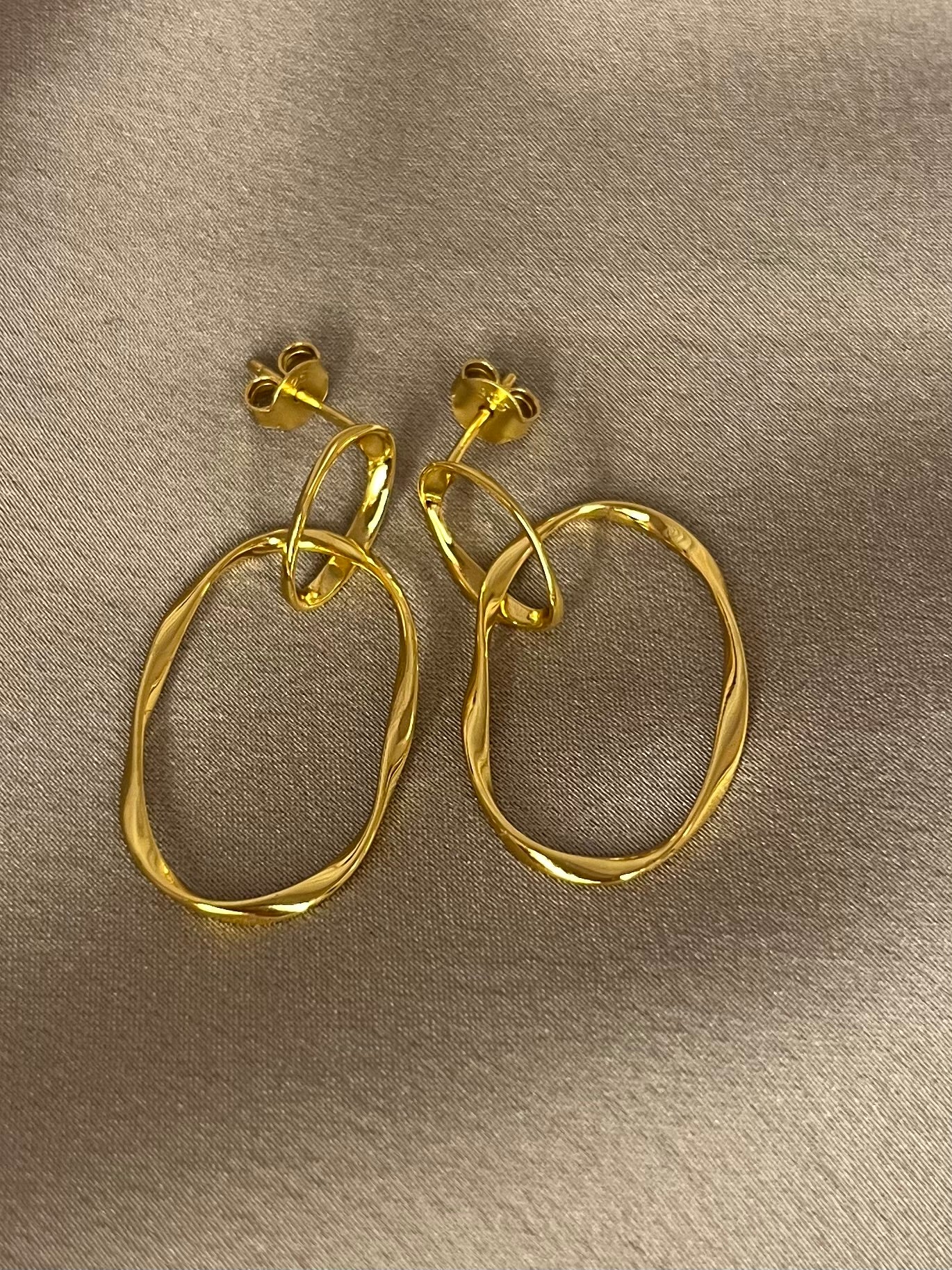 Geometric Grace- Ohrring