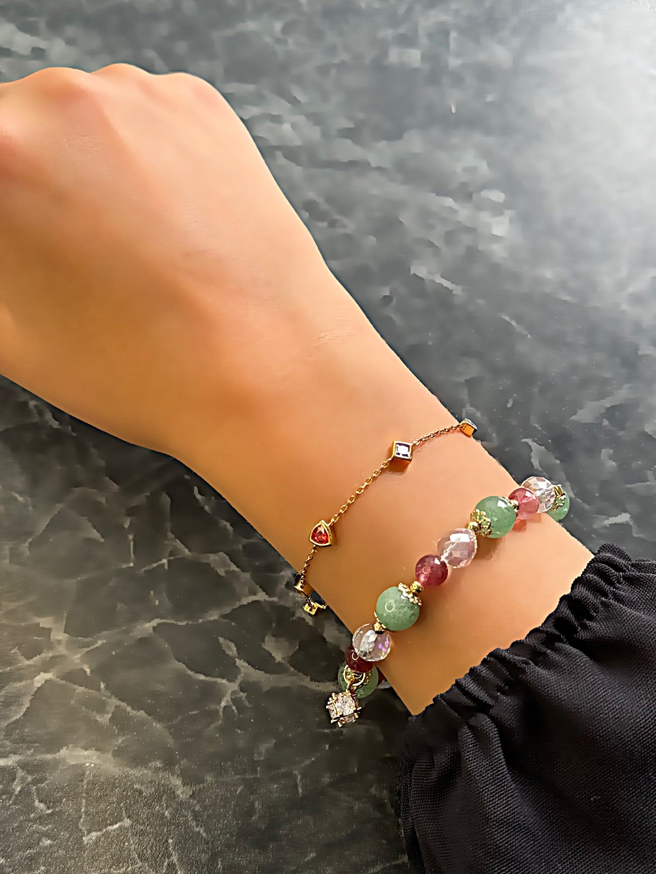 Color Glow: Das Perlen-Armband