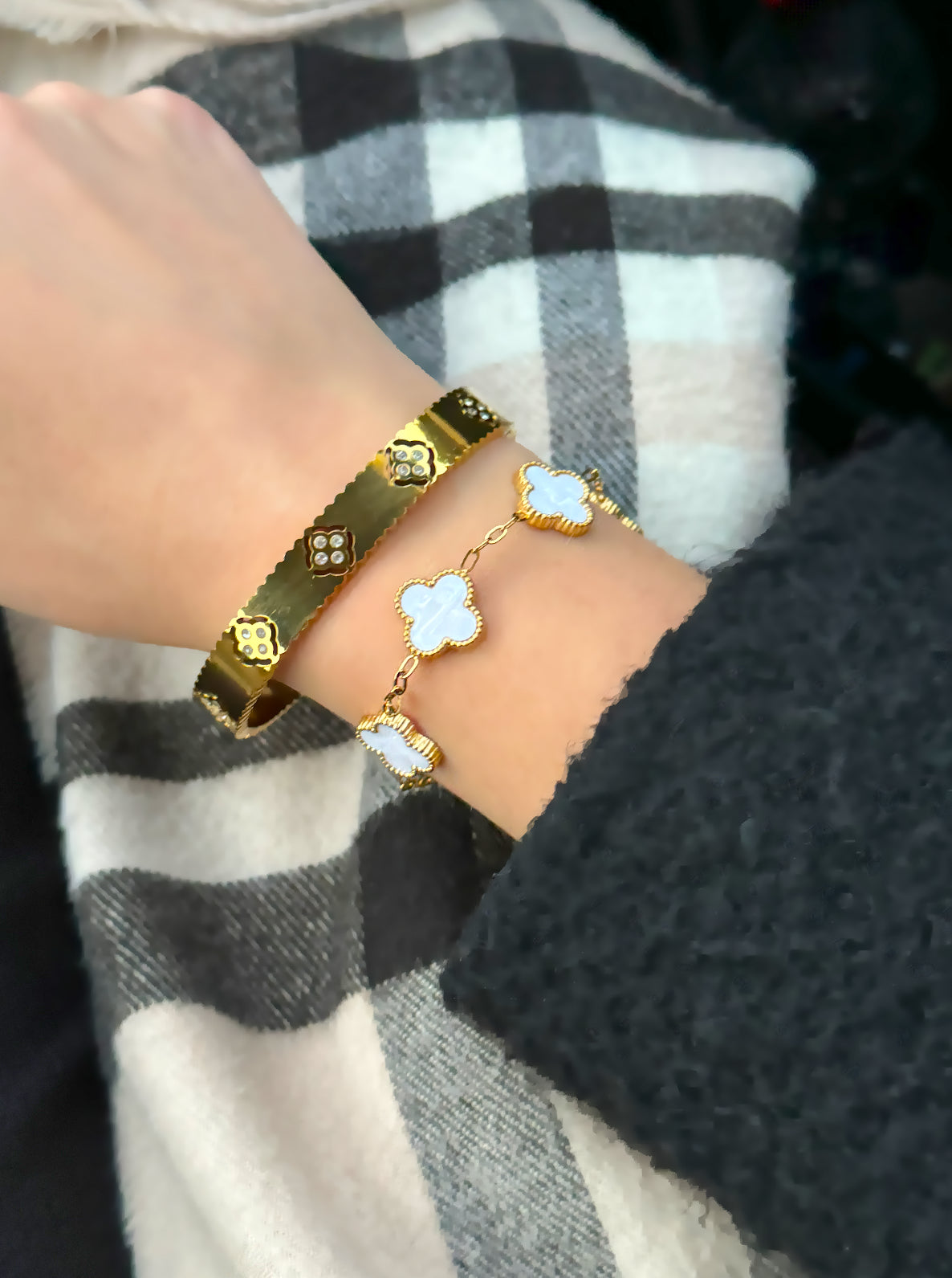 White Clover: Das Vierblatt-Armband